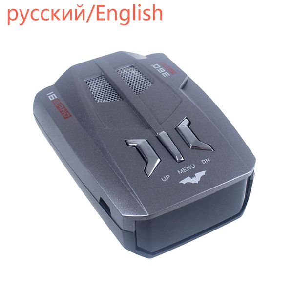 

portable car speed camera signal warning alarm usb russian english thai and chinese version
