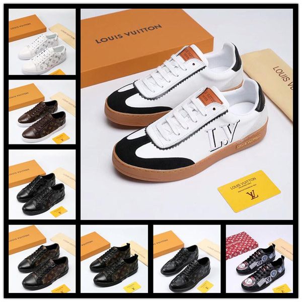 

2020 selling fashion men women luxury designerss shoes open black bandage classic real leather casual brand shoes designerss size 38-44