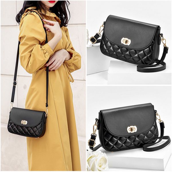 

mini bag women's 2020 new trendy fashion all-match one-shoulder messenger bag graceful rhombus