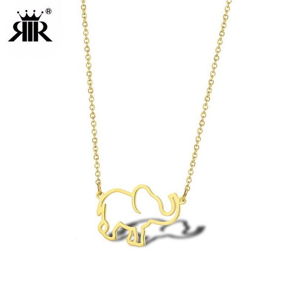 

rir gold rose gold or silver elephant necklace dainty handmade animal mama elephant pendant necklace love everyday