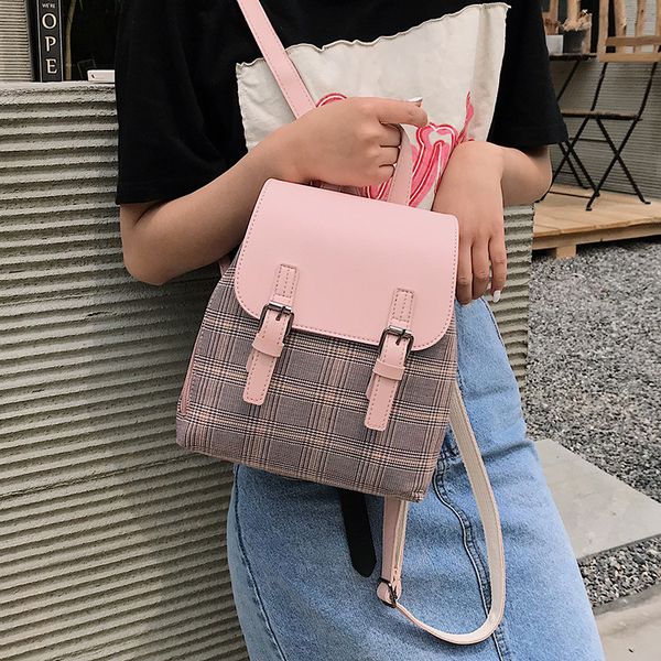 

korean style mini shoulder bag 2020 new fashion mini small school bag backpack leather backpack