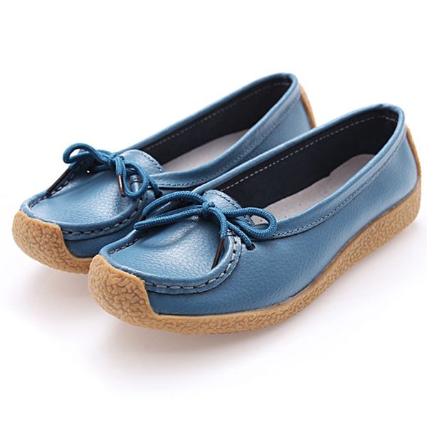 

new leisure leather sewing skate shoes flat women shoes ballet lace up concise sneaker women flats female oxford boat shoe, Black