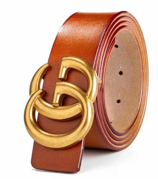 

2019 men's new high-end belt buckle belt fashion men's wholesale ing, Black;brown