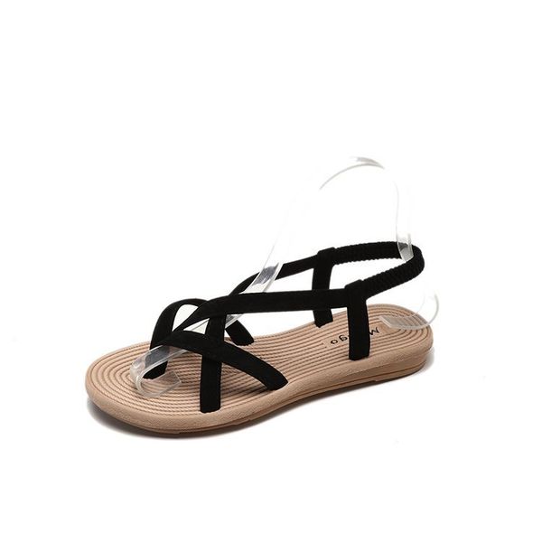 

foreign trade womens sandals popular in europe and america in summer 2019, Black