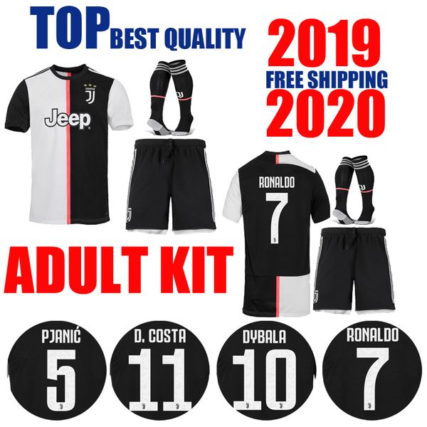 

Adlut kit 2019 ronaldo juventu occer jer ey 2020 man home de ligt dybala higuain buffon cami eta futbol cami a maillot football hirt