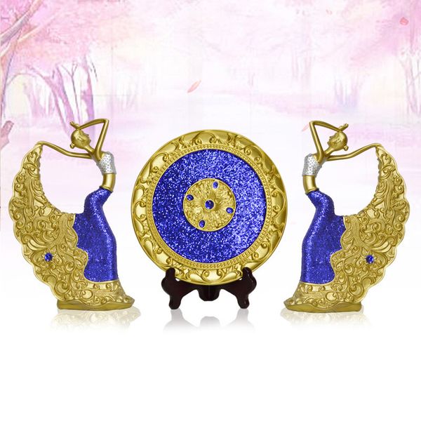 

vintage peacock dancer girl pure handmade sculpture fengshui decoration mascot living room decor figurines wedding crafts gifts