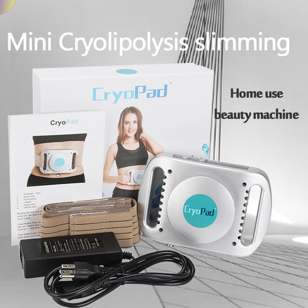 

mini portable cryo fat ing machine lipo slimming machine for home use belly fat removal slim pads ce