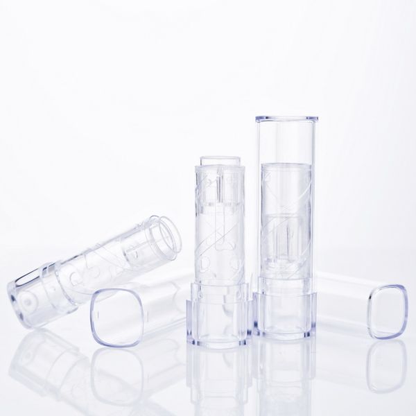 

12.1 пустые прозрачные площади придерживайтесь пробками косметической упаковки контейнеры 100шта