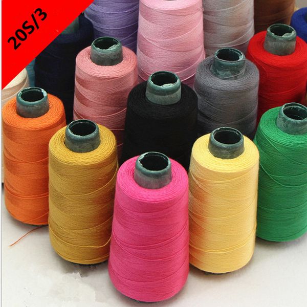 

20s / 3 1400 yard shigh скорость швейных ниток для hadmade и машины, Black