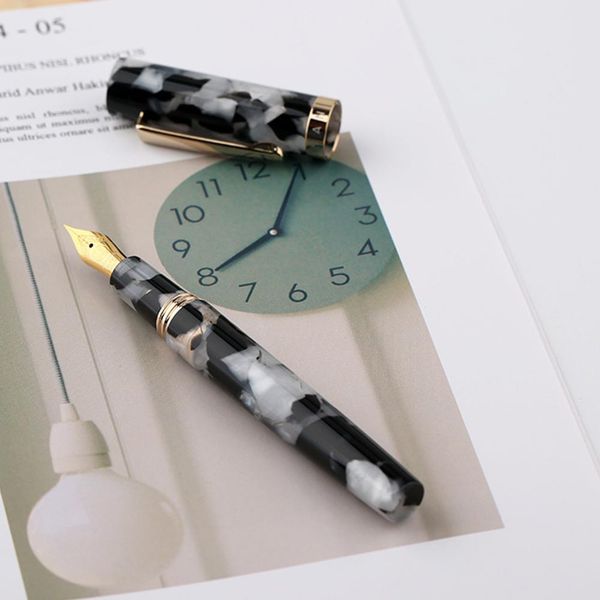 

new mini short hand account pen fountain pen fine pointed male christmas pupils practice and gift female calligraph d5b5