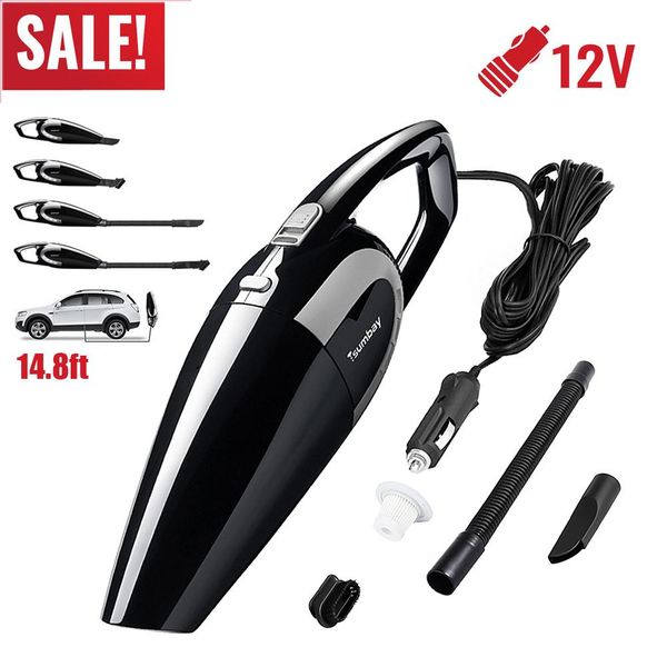 

portable mini heavy dust design vacuum cleaner dry wet dust clean for home car