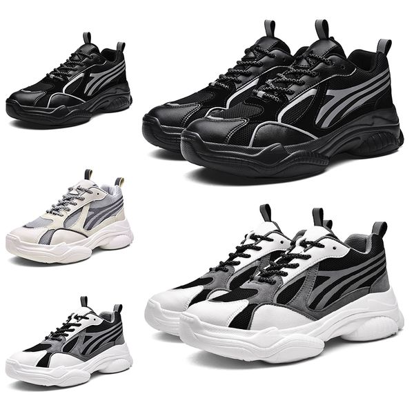 Модельерские женские мужские кроссовки 3M Reflective Black White Grey спортивные кроссовки дизайнерские кроссовки Самодельный бренд Сделано в Китае