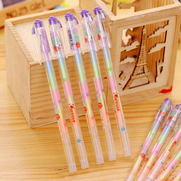 

3pcs/set korean stationery cartoon cute lovely candy color gel pens student school supply