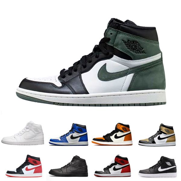 

1s 1 Баскетбольные кроссовки Mans Кроссовки для мужчин OG Game Royal Запрещенные кроссовки на пальцах с тенями