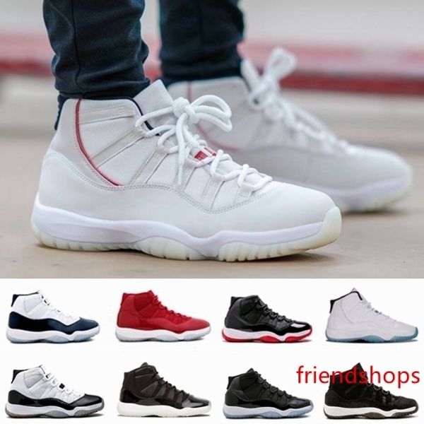 

11s xi platinum tint men women basketball shoes 11 cap and gown prom night gym red bred barons concord 45 23 sports sneakers
