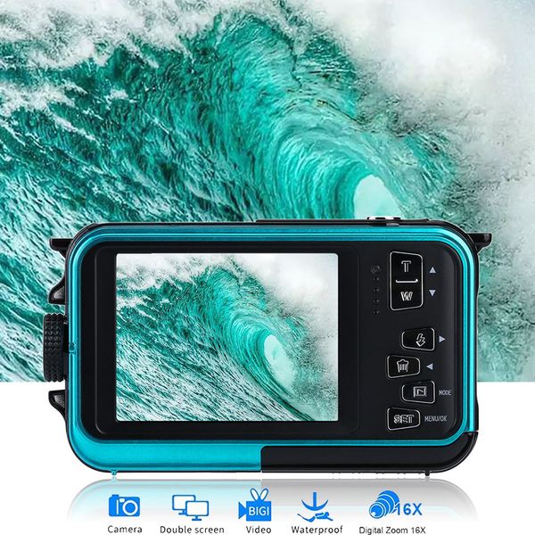 

водонепроницаемая камера камера digital 24 mp video recorder full hd 1080p dv запись # t2