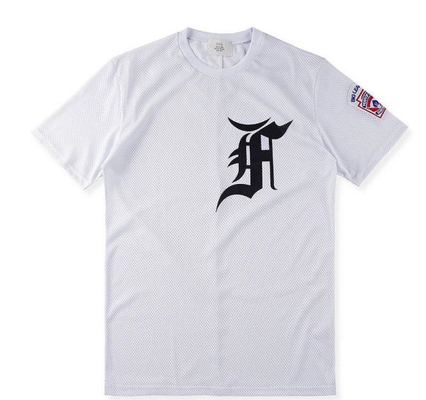 

fashion justin bieber fan made fg hip hop cool mesh jersey sport tee t-shirt men women baseball short sleeve tshirt, White;black