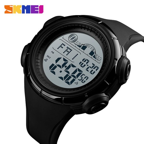 

skmei mens outdoor sports watches men alarm clock countdown 5bar waterproof digital watch relogio masculino 1379, Slivery;brown