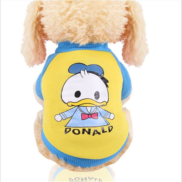 

dog clothes cat pet autumn winter sweater fleece new two legged clothes teddy is more cute than bear cartoon
