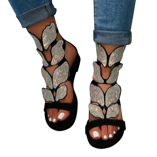 

litthing crystal new 2020 woman sandals sandalias mujer summer wedges pumps high heels slip on bling fashion shoes