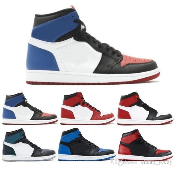 

new 1 high og game royal banned shadow bred toe basketball shoes men 1s shattered backboard silver medal sneakers high quality