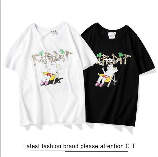 

20ss mens престижного воздух t-shirt итальянской дизайнера бренд футболка chaussures печать футболки платформа канье поножи tshirts размер, White;black