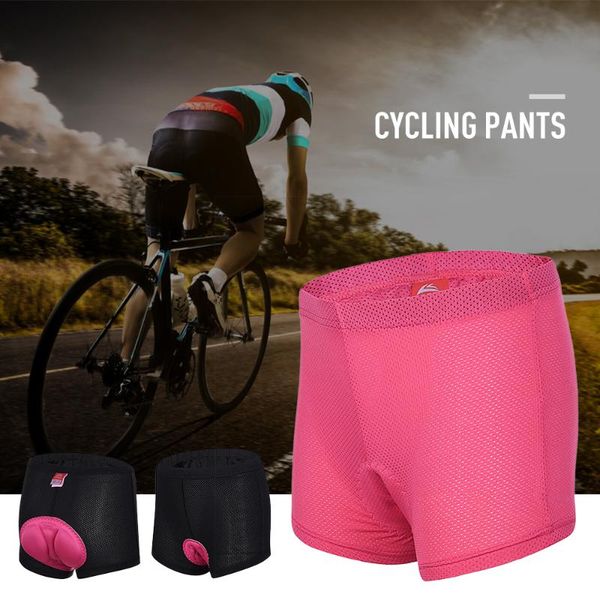 

cycling shorts xxl plus size comfortable bicycle women summer breathable mountain bike 3d padded underwear, Black