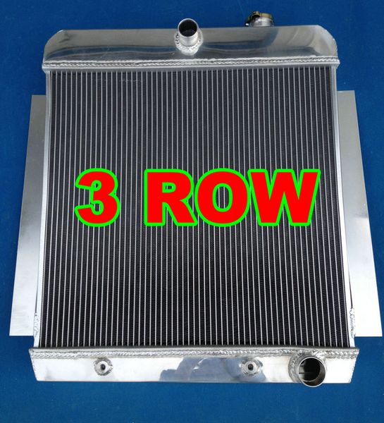 

3row full aluminum radiator 55-59 for chevy/gmc 100/150 truck pickup l6 /v8