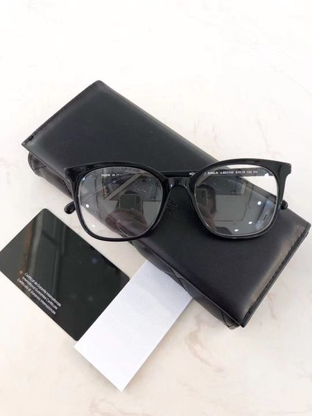 

2020 glasses men women glasses black and tortoise size 51-19-140 5392-a