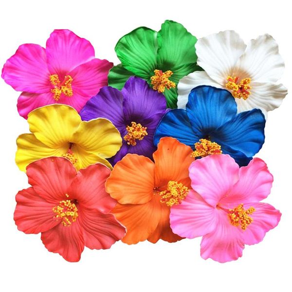 

9pcs hair clips durable beach bohemian style simulation flower bobby pins hair accessories clips hairpins for lady women