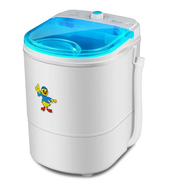 

small portable semi automatic mini clothes washing home intelligent machine