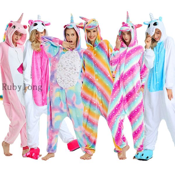 

adults pajamas women flannel sleepwear kigurumi cute unicorn tiger cartoon animal pajama sets pijamas kids hooded pyjamas, Black;red