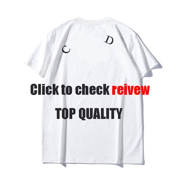 

d summer mens designer t shirt luxury letters loose tees casual print round neck short sleeves sell fashion mens t shirt size s-2xl.b43, White;black