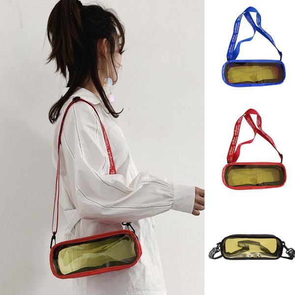 

fashion lady street transparent jelly versatile shoulder bag small bags for women messenger bag taschen women#35