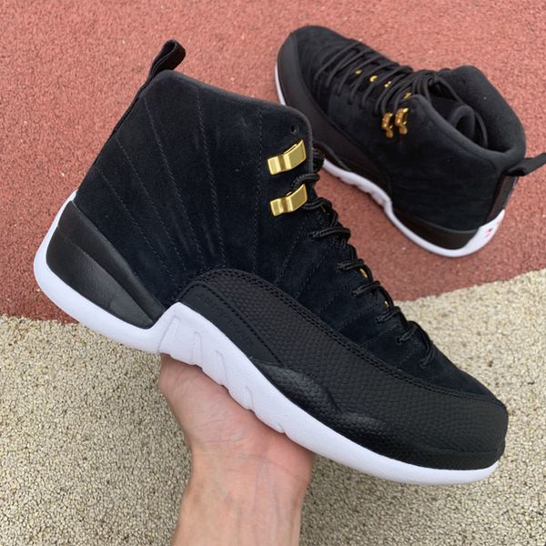 

12s basketball shoes for men 12 reverse taxi game royal triple black gym red flu game gamma blue mens sports sneakers