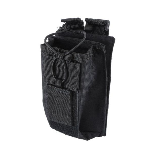 

tactical molle walkie-talkie pouch interphone storage bag outdoor molle radio pouch for use walkie-talkie case holder