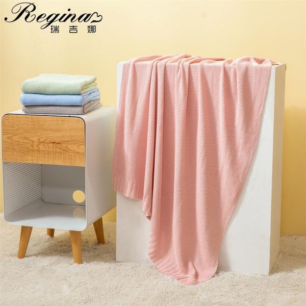 

regina kid blanket summer cooling feeling bamboo fiber knitted blanket baby stroller nap ice silk quilt swaddling cloth