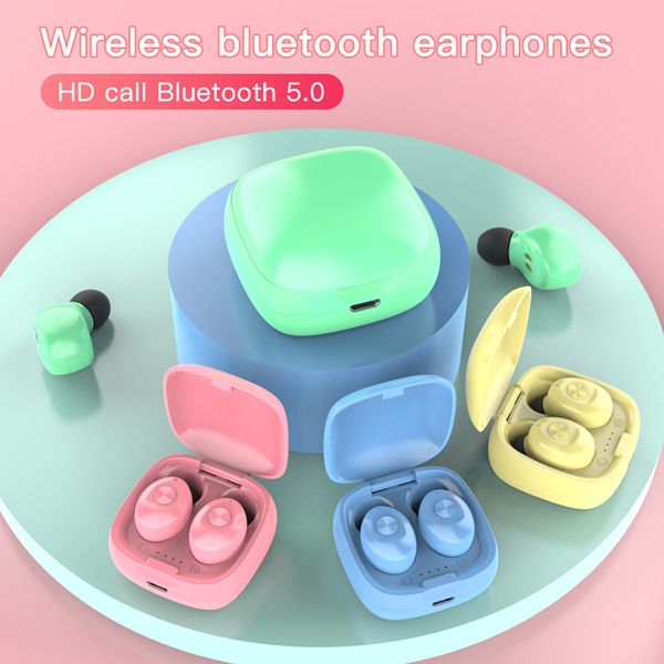 

спц с bluetooth 5.0 наушники беспроводные стерео наушники hifi звук спорт гарнитура наушники для iphone samsung airpots 11