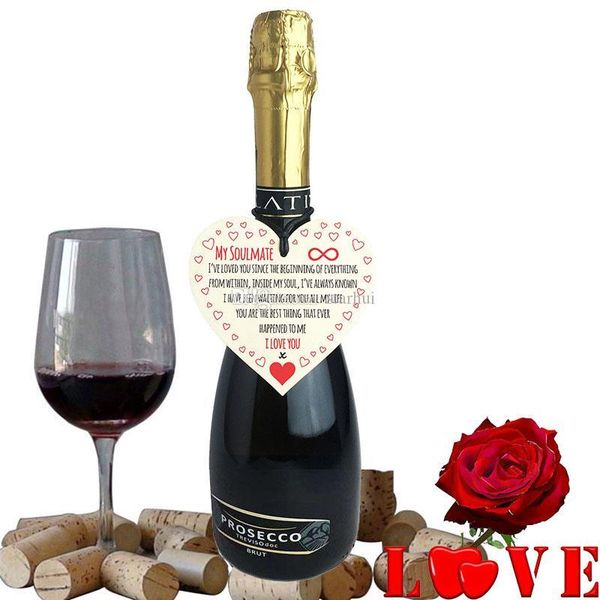

new my soulmate i love you wooden hanging heart plaque cute valentines day gift sign party decorations pendant wx9-264