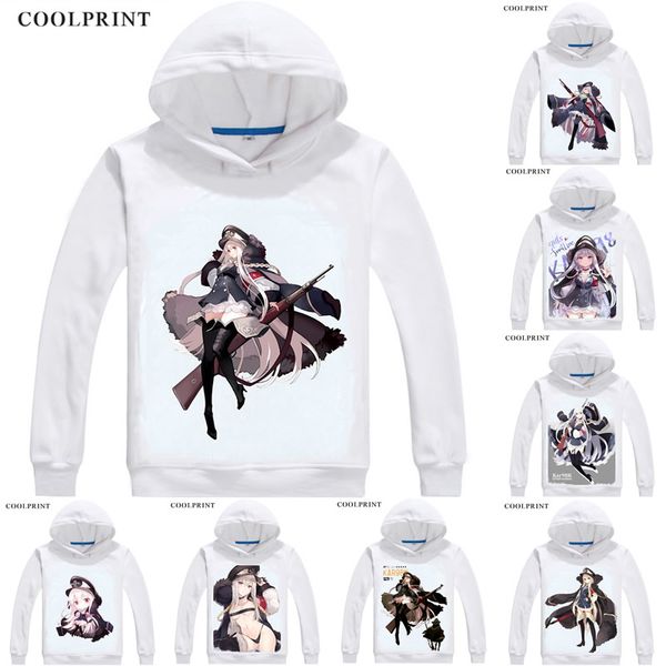 

kar98k ump9 g11 mens hoodies girls frontline girls' doujinshi anime sweatshirt streetwear custom hoodie costume hooded, Black