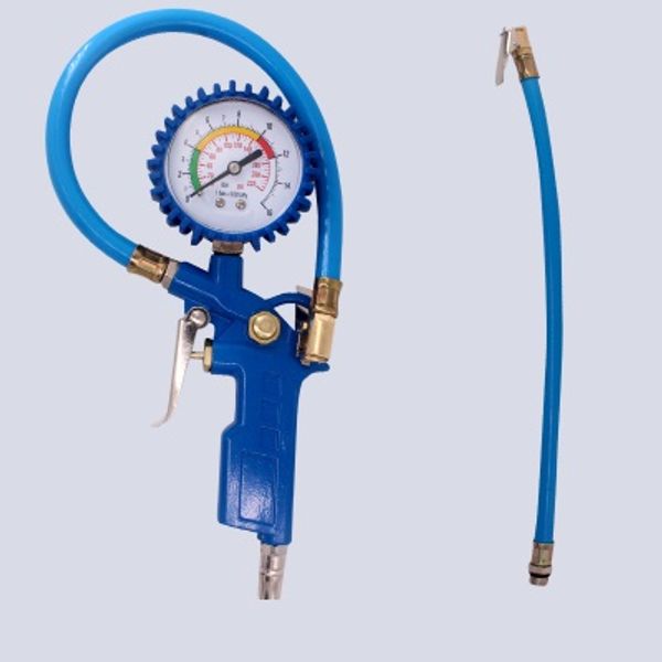 

tire pressure gauge tyre pressure monitor with tire exhaustion outgassing valve and air entrainment valve