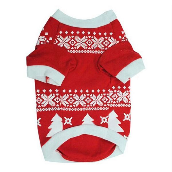 

pet dog christmas vest dog clothes t-shirts dogs shirts pets shirt dog t shirts winter