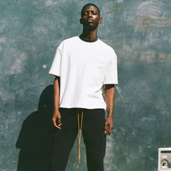 

20ss pocket solid color tee simple casual fashion men women couples t-shirt high street splice short sleeves summer tee hfymtx659, White;black