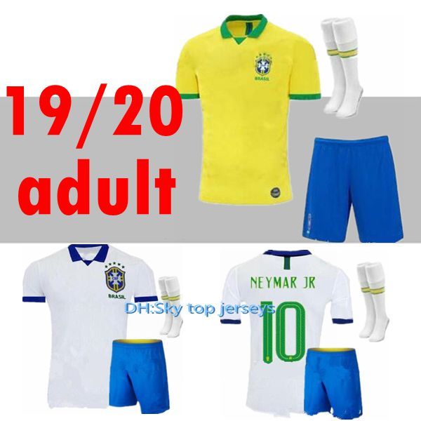 

new 2019 2020 brasil soccer jerseys brazil jersey jesus coutinho firmino marcelo football kit shirt camisa men football shirt g.jesus, Black