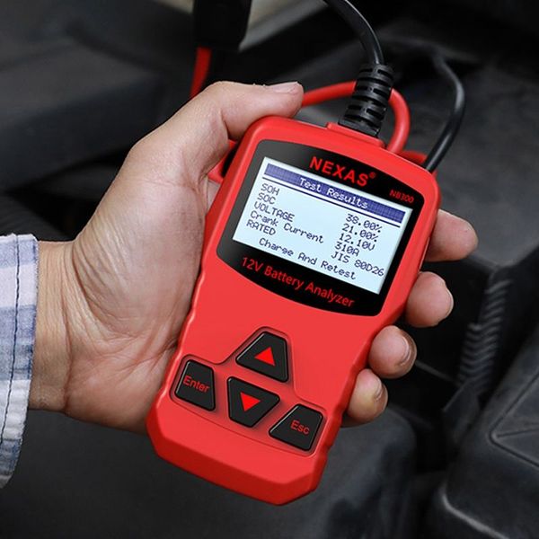 

nexas 2018 nb300 12v автомобильный аккумулятор тестер анализатор батареи