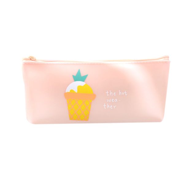 

1 pcs kawaii pencil case fruit ice cream gift school pencil box pencilcase bag school supplies stationery