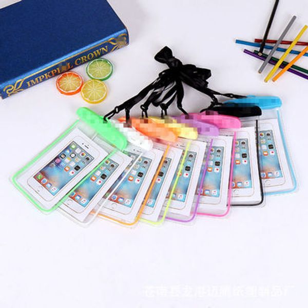 

universal cover waterproof phone case for iphone 7 6s phone pouch waterproof bag case for samsung galaxy s8 swim waterproof case