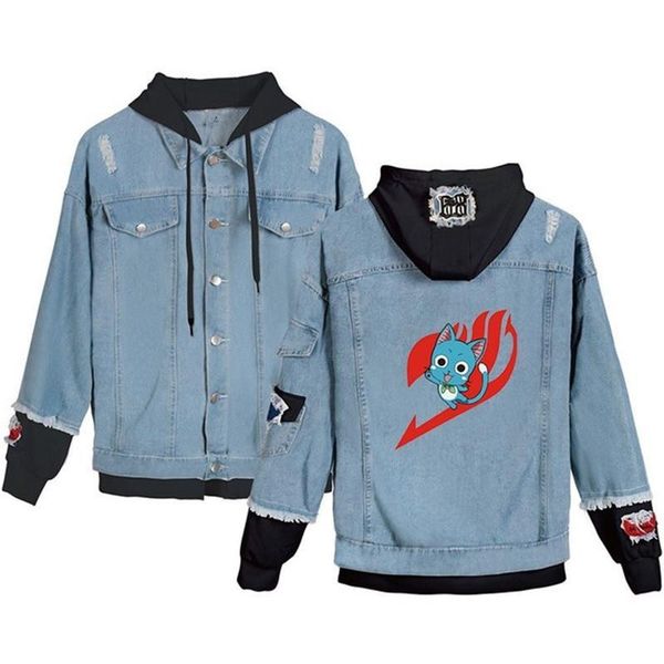 

denim jackets men cowboy slim fit bomber sweater men 's hoody jacket hip hop print coats autumn size xs-4xl, Black;brown