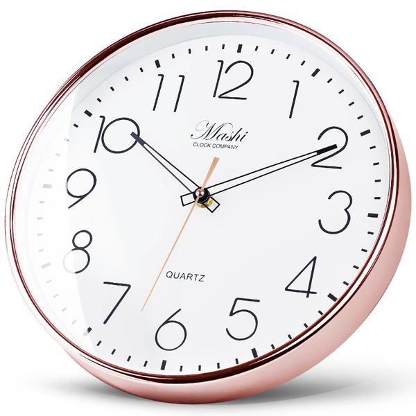 

indoor number silent wall clock quiet sweep movement wall clocks battery operated 12 inch