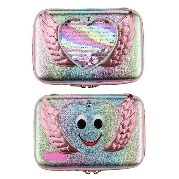

sequins pen boxes school pencil case big football brush pot cartoon stationery bags school supplies storage organizer